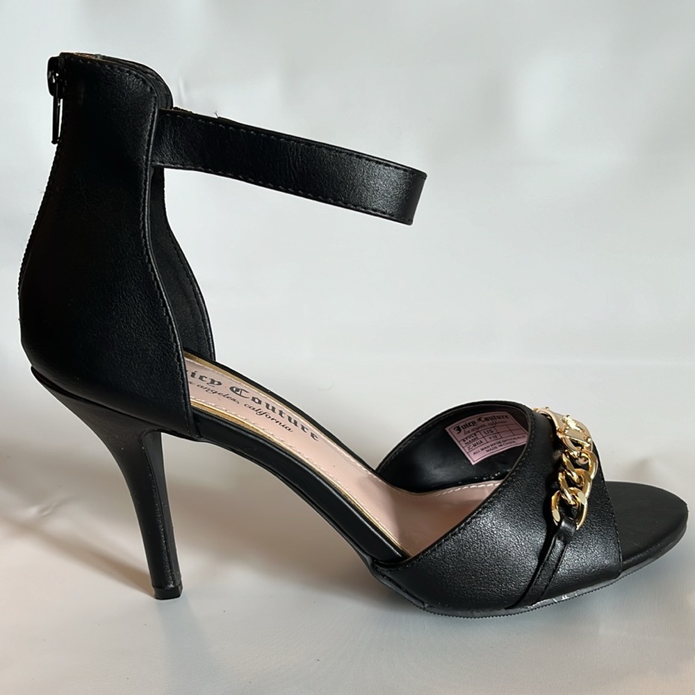 Women’s Juicy Couture Maia Women’s Chain Dress Sandals in Black